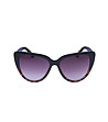 Черни дамски слънчеви очила с леопардови шарки Caryn-1 снимка