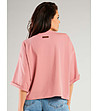 Дамска памучна розова блуза Netta-1 снимка