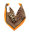 Дамски шал с леопардов принт Oriha -1 снимка