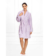 Къс дамски халат в лилав нюанс Violetta-0 снимка