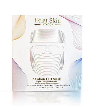 LED маска за лице със 7 цвята светлини снимка