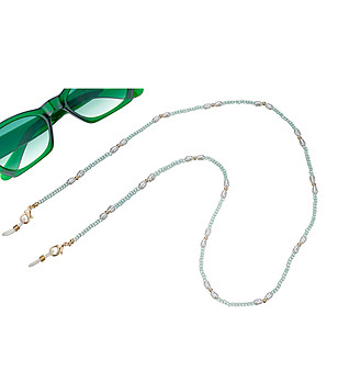 Верижка за очила в светлозелен нюанс Layla снимка