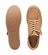 Дамски сникърси в цвят камел от естествена кожа Barleigh  Lace-4 снимка