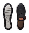 Черни дамски обувки от естествена кожа Dash Lite с MI-X технология-4 снимка