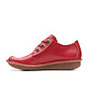 Червени дамски кожени обувки Funny Dream с Ortholite-3 снимка