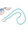 Верижка за очила с мъниста в синьо Isabella-0 снимка