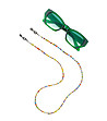 Верижка за очила с многоцветни мъниста Emma-2 снимка