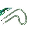 Ефектна зелена верижка за очила Elizabeth-0 снимка
