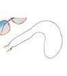 Многоцветна верижка за очила с преобладаващо розово и синьо Nora-0 снимка