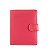 Кожен дамски портфейл в цвят малина Bilbao с RFID защита-0 снимка