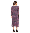 Ефектна феерична рокля в лилави нюанси-1 снимка