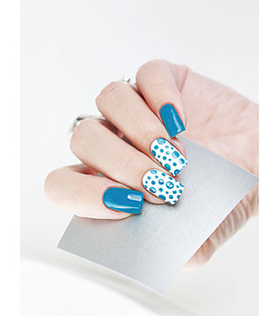 Шаблон за нокти Dalmatian снимка