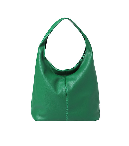 Зелена дамска чанта снимка