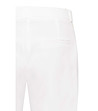 Бял къс дамски панталон Idora-4 снимка