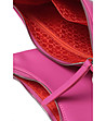 Дамска чанта в розово от 2 части-4 снимка