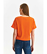 Оранжева дамска блуза Gladis-1 снимка