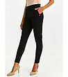 Черен дамски слим панталон Cloris-0 снимка