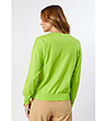 Зелена дамска блуза с памук Sini-1 снимка