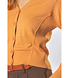 Дамска жилетка в цвят камел Radika-2 снимка