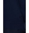 Тъмносиня мъжка блуза от фино плетиво с памук Abner-3 снимка