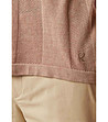 Светлокафява мъжка блуза от фино плетиво Tito-3 снимка