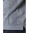 Мъжка блуза от фино плетиво в сиво Abel-3 снимка
