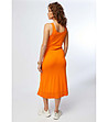 Оранжева рокля без ръкави Netty-2 снимка