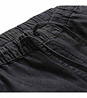 Памучен черен дамски панталон Odera-2 снимка
