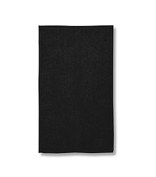 Черна памучна хавлия Varina 50x100 см снимка