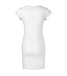 Бяла памучна рокля Vala-1 снимка