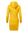 Жълта рокля с качулка Lamaila-1 снимка