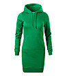 Зелена рокля с качулка Lamaila-0 снимка