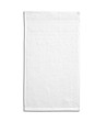 Бяла хавлия от органичен памук 50x100 см-0 снимка