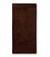 Тъмнокафява памучна хавлия 70х140 см-0 снимка