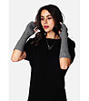 Сиви дълги дамски ръкавици Inna-0 снимка