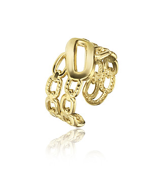 Дамски пръстен Liliana в златисто снимка
