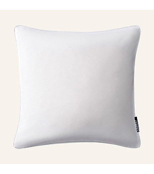 Калъфка Lush за декоративна възглавница в бяло 45х45 см снимка