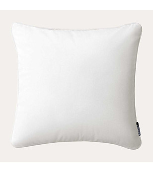 Бяла калъфка за възглавница с изчистен дизайн 45x45 см Aura снимка