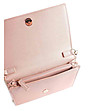 Малка дамска чанта в розов нюанс с лого Velina-3 снимка