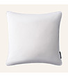 Калъфка Lush за декоративна възглавница в бяло 45х45 см-0 снимка