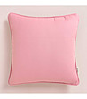 Розова квадратна калъфка за възглавница Pure 40x40 см-0 снимка