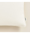 Калъфка за възглавница в цвят крем Pure 40x40 см-1 снимка