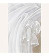 Бяло перде Frilla с къдрички 140х250 см-2 снимка