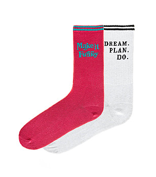 Комплект от 2 чифта мъжки чорапи Robert снимка
