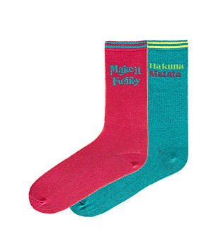 Комплект от 2 чифта мъжки чорапи Charles снимка