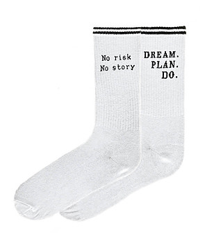 Комплект от 2 чифта дамски чорапи Fallon снимка