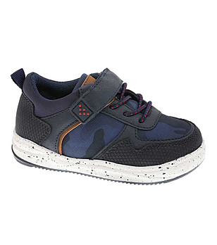 Детски маратонки в тъмносини нюанси снимка