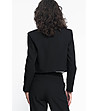 Късо дамско сако в черен цвят Laura-1 снимка
