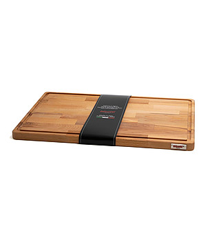 Дървена дъска за рязане от бук 35 см снимка