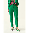 Дамски зелен панталон Jani-0 снимка